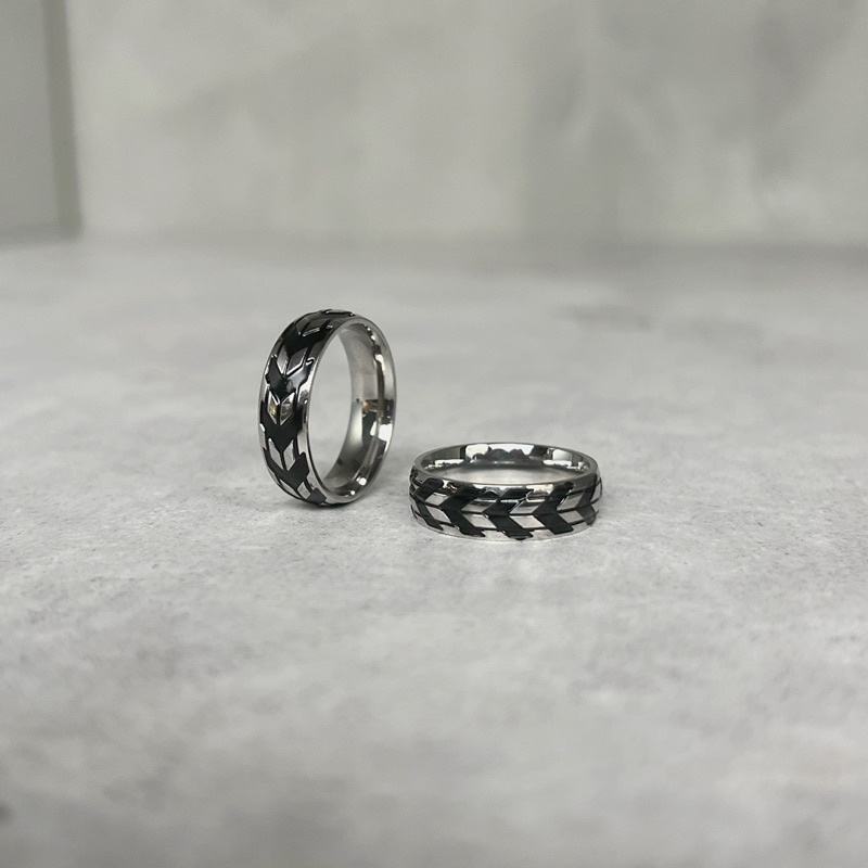 Nhẫn tròn biểu tượng hướng mũi tên