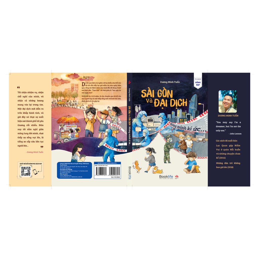 Sách - Sài Gòn Và Đại Dịch - Những Mảnh Kí Ức - TTR Bookstore