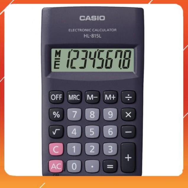 Máy Tính Bỏ Túi Mini Casio HL 815L Chính Hãng Bảo Hành 7 Năm