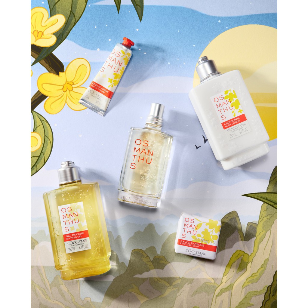 [Mã FMCGMALL - 10% đơn 250K] Kem Dưỡng Tay Hương Hoa Mộc Tê Osmanthus 30ml L'Occitane