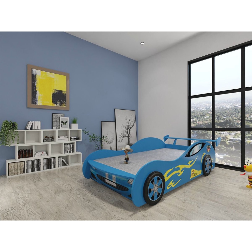 Gường ô tô cho bé trai