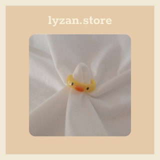 🦆Nhẫn Đất Sét Handmade Hình Chú Vịt