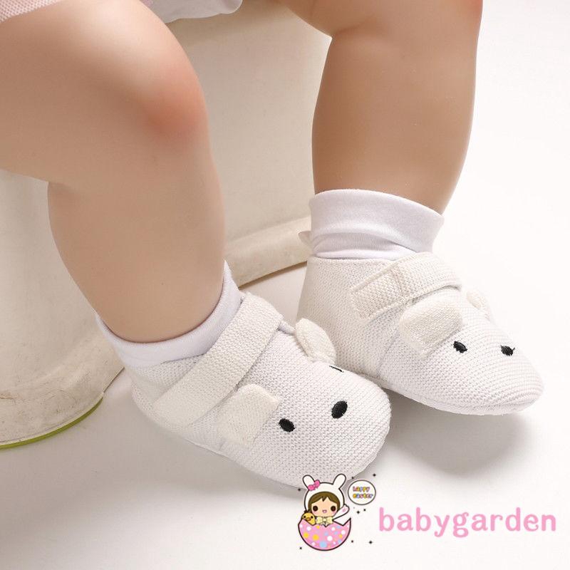 Giày cotton dạng đan đáng yêu cho em bé
