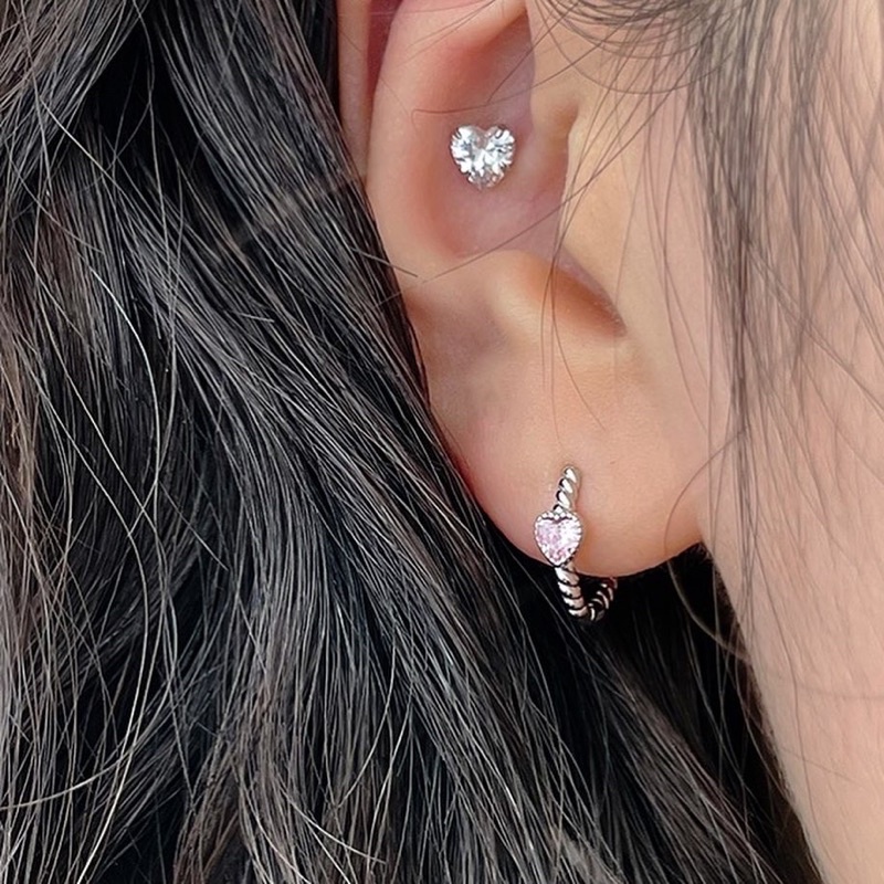 𝐯𝐞𝐥𝐯𝐞𝐭𝐩𝐢𝐧𝐤.𝐚𝐜𝐜🇰🇷 | Đôi khuyên tai tim đá hồng