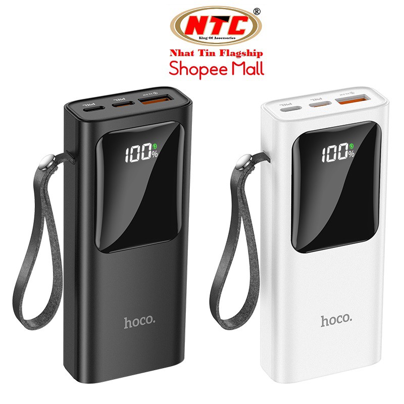 Pin sạc dự phòng Hoco J41 Pro Intelligent Balance 10000mAh QC3.0 22.5W và TypeC PD20W - Hãng phân phối