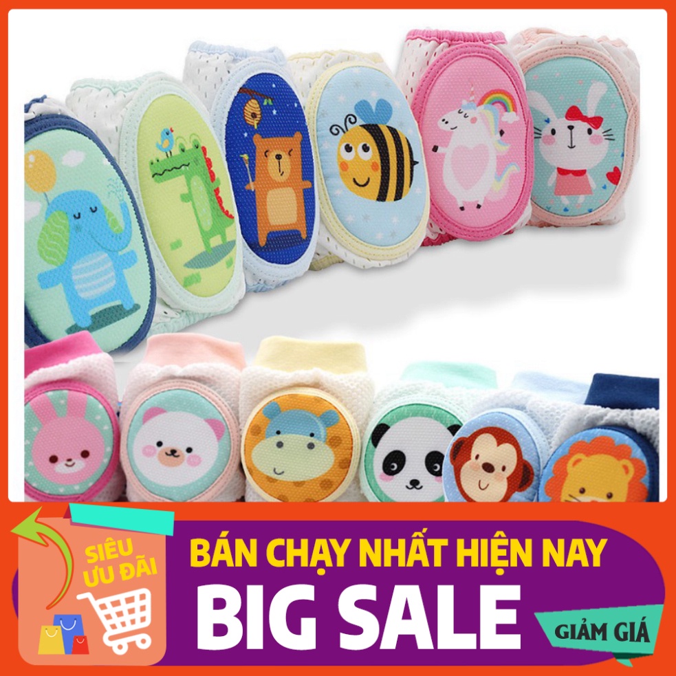 Vớ bảo vệ đầu gối chống trơn trượt an toàn cho bé tập bò tập đi