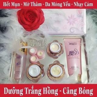 Bộ kem hoàng cung hồng 5in1 dưỡng da mờ nám
