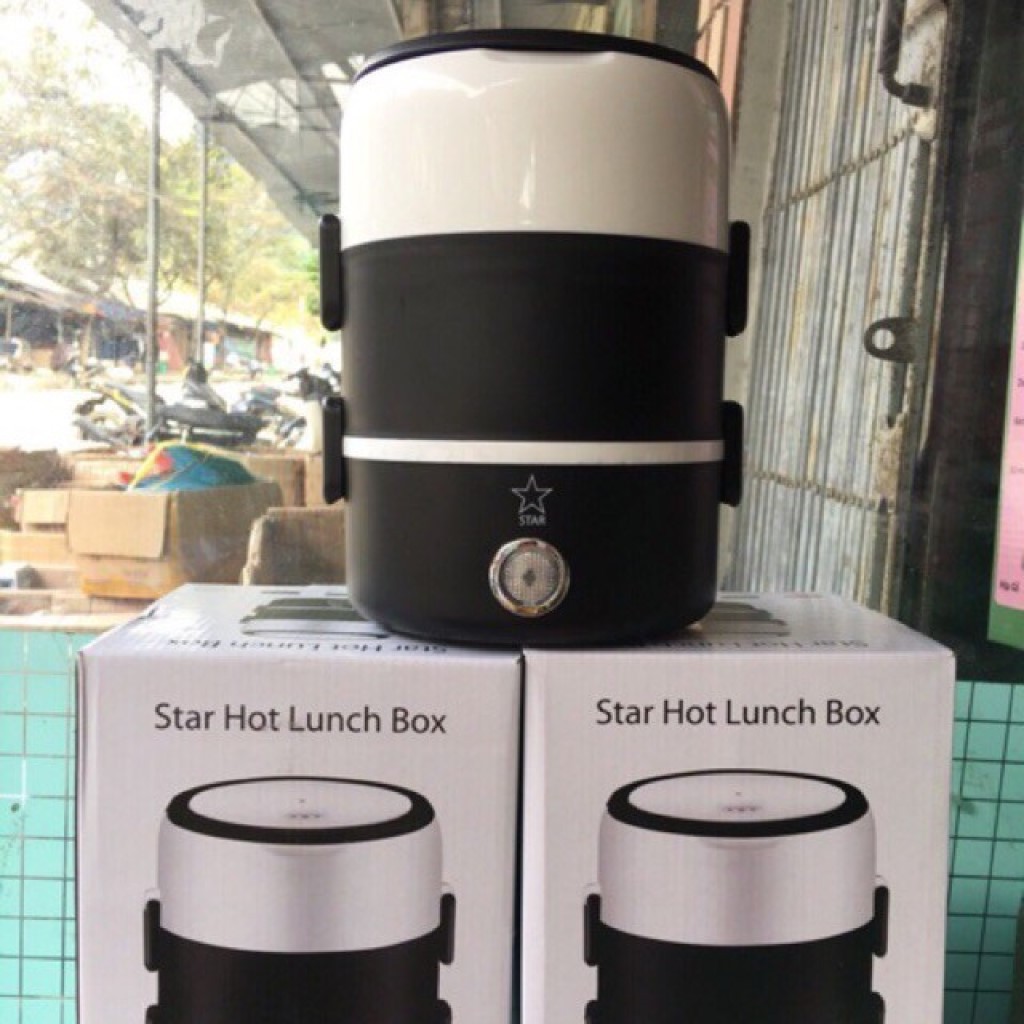 Hộp Cơm điện 3 Tầng Inox - Cặp Lồng Cơm 3 Tầng Star Cao Cấp | BigBuy360 - bigbuy360.vn