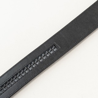 Thắt lưng da bò Lux 122 ( Da Saffiano)