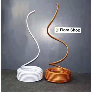 Ống nhựa dẻo làm thân hoa khổng lồ, trang trí tiệc, đèn ngủ,... Phi 18