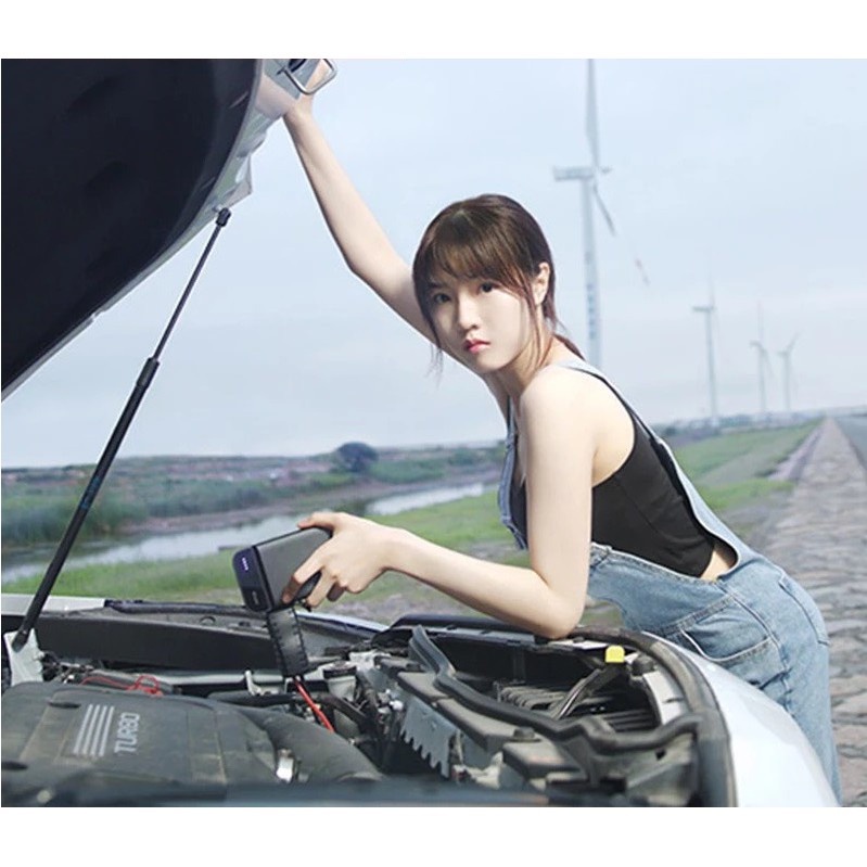 Bộ kích điện xe ô tô khẩn cấp Xiaomi , Tích hợp pin dự phòng 11100 mAh - 70Mai Midrive PS01( BH 6tháng )