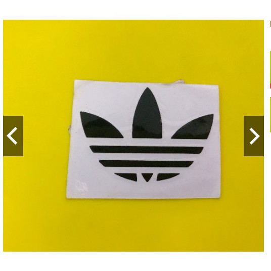 Miếng dán xe phản quang adidas