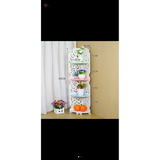 Kệ góc để đồ đa năng 4 tầng