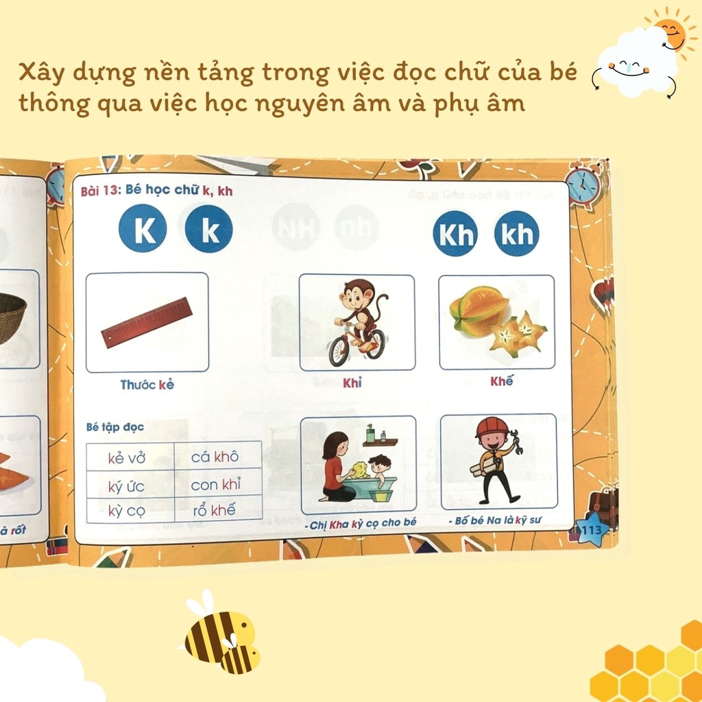 Sách - Tập đánh vần Tiếng Việt nền tảng cơ bản cho bé đọc chữ thông thạo