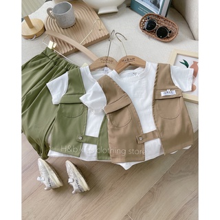 Bộ giả gile basic bé trai