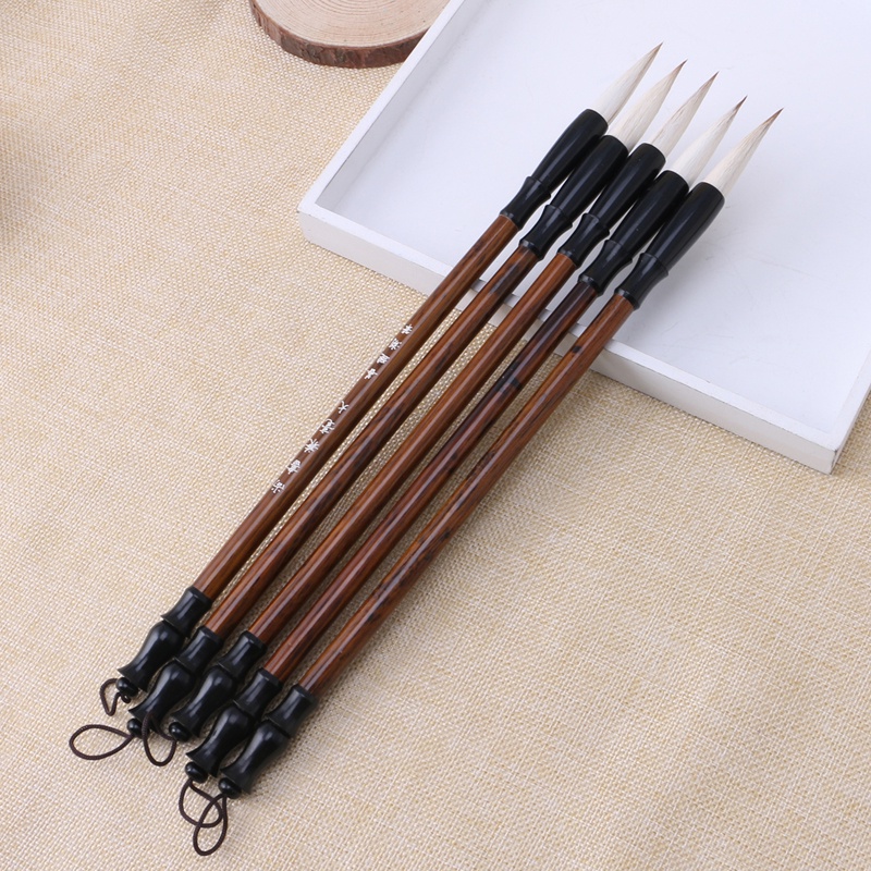 1 Cọ Viết Thư Pháp Trung Quốc Cán Gỗ