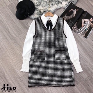 SET VÁY DẠ KÈM ÁO SƠ MI