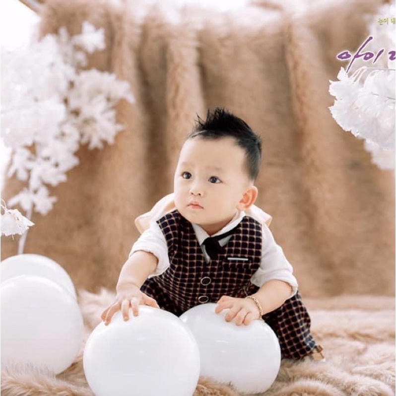 Bộ công tử vest bé traiẢnh thật