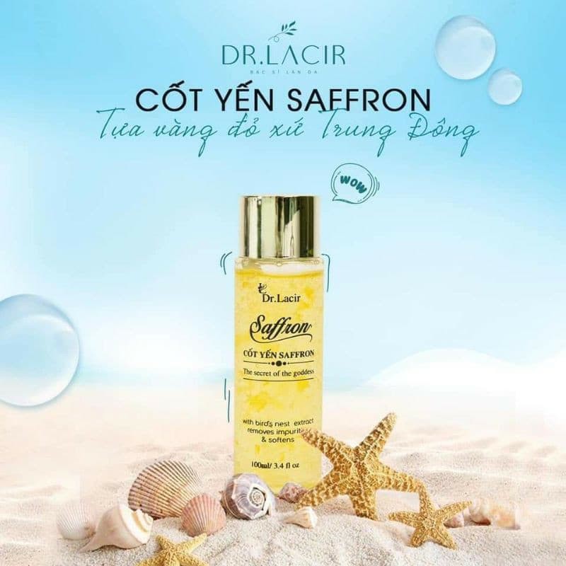 Toner tinh thể bạc hà và cốt yến saffron DR LACIR | BigBuy360 - bigbuy360.vn