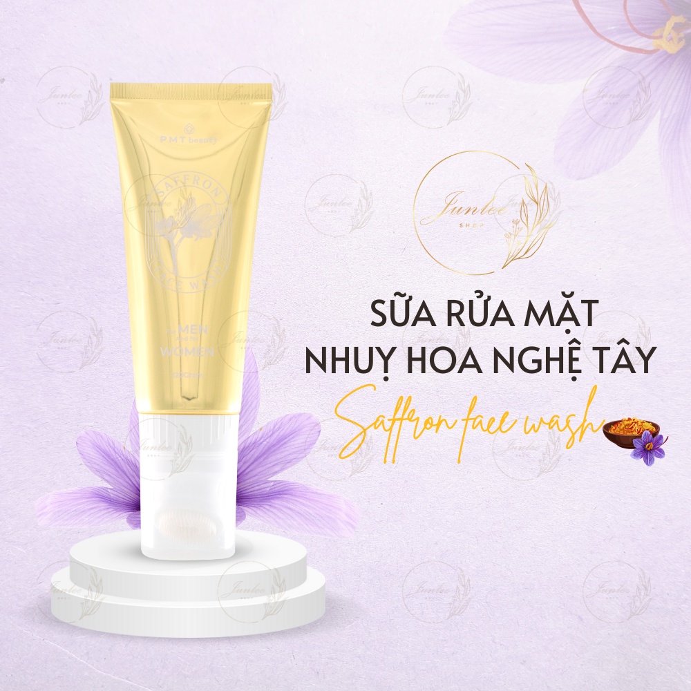 Sữa rửa mặt dịu nhẹ phúc minh tâm 120gr, sữa rửa mặt nam nữ cho da dầu mụn khô nhạy cảm – junlee làm đẹp chính hãng