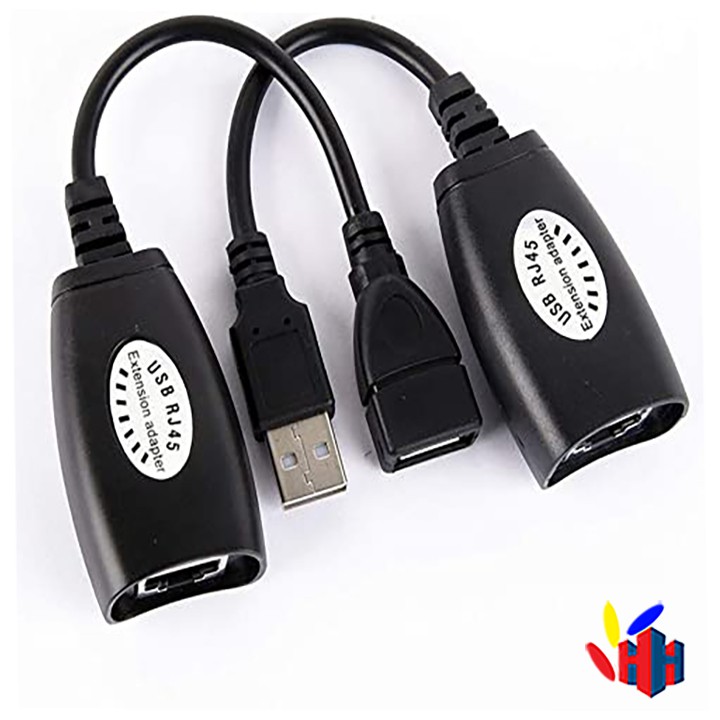 USB Extender 50M (Bộ Nối Dài Cáp USB bằng Dây LAN) | BigBuy360 - bigbuy360.vn