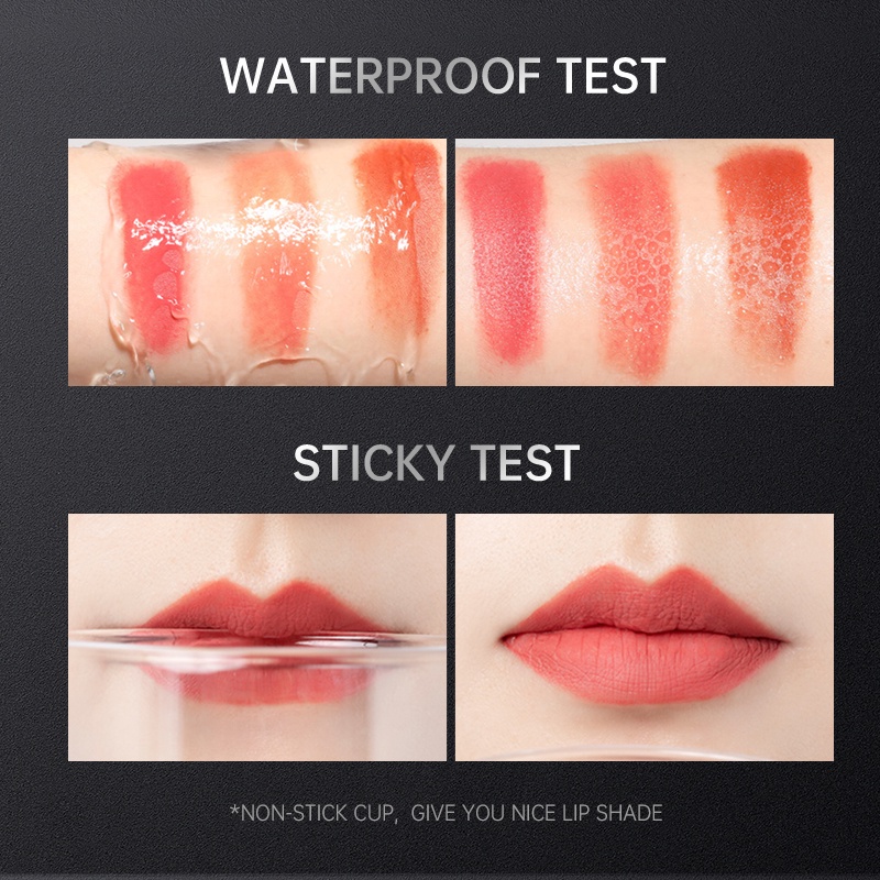 COLORKEY Son kem lì Colorkey mịn mượt như nhung Trang Điểm Lâu Trôi Velvet Tint 1.7g