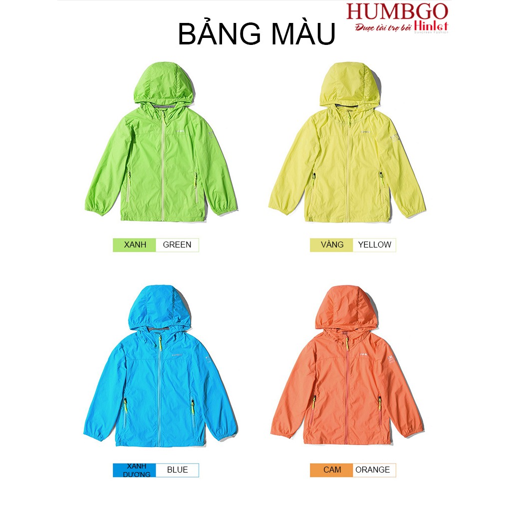 Áo Khoác Chống Nắng Trẻ Em Humbgo Children Skin Coat 3580001