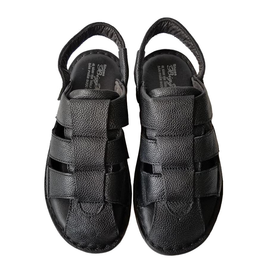 Giày Sandal Nam BÍt Mũi Da Bò BIGBEN SD79