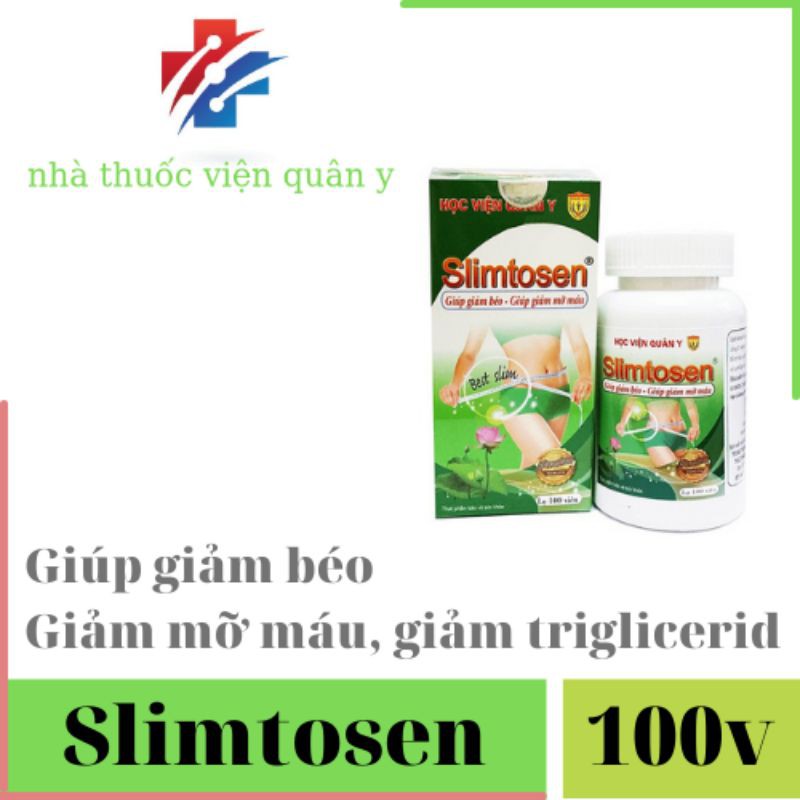 Viên giảm cân Slimtosen Học viện Quân y