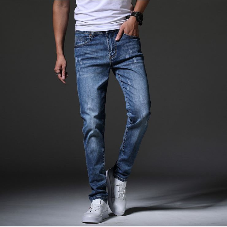 Quần jeans nam dáng côn ⛔FREE SHIP⛔ Quần Rin bò nam màu xám | BigBuy360 - bigbuy360.vn