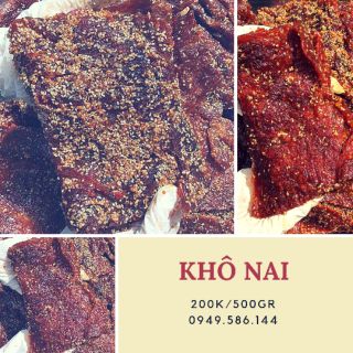 Khô nai tẩm mè-200k/500gr-0949586144