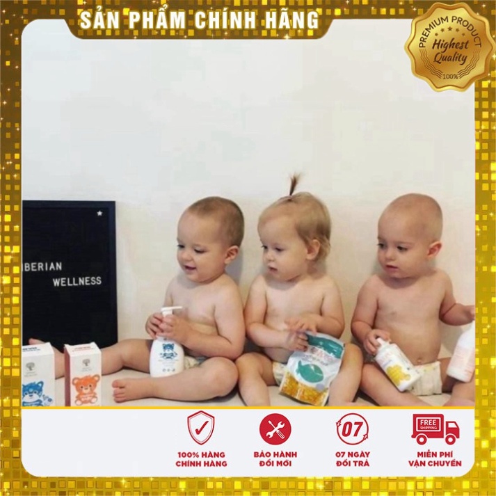 Kem xoa dành cho trẻ em với nước hoa Cúc La mã Vitamama Baby Baby Cream SIBERI made with chamomile water