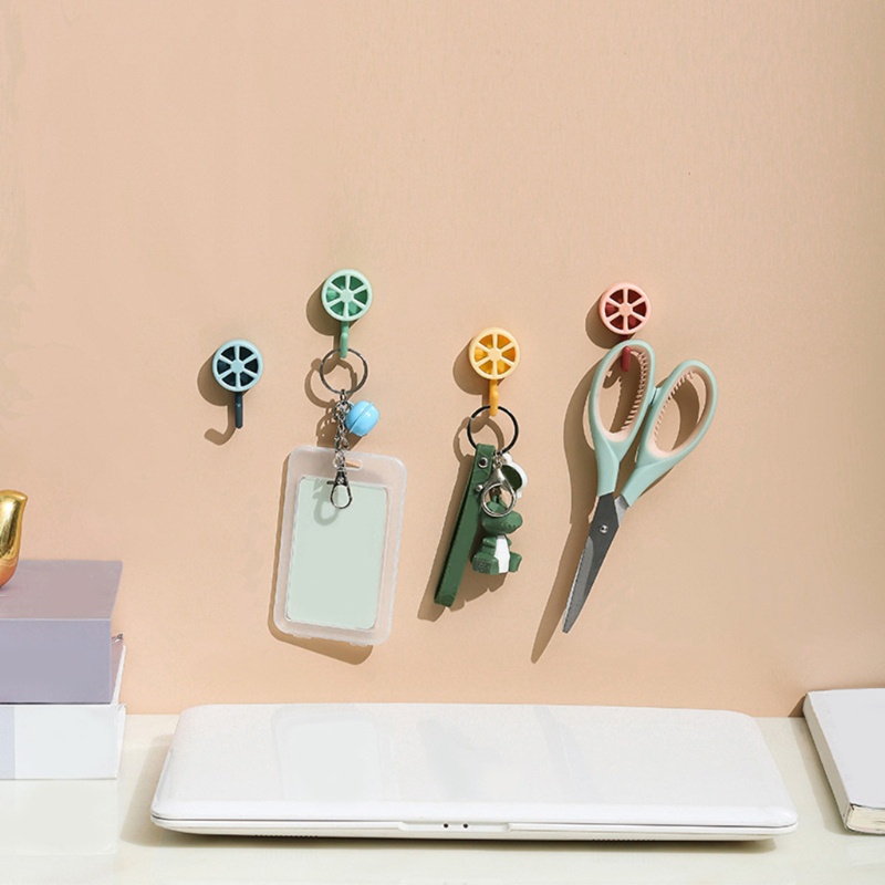 Set 5 Móc Treo Đồ Gắn Tường Chống Nước Sắp Xếp Gọn Gàng Cho Nhà Bếp Nhà Tắm