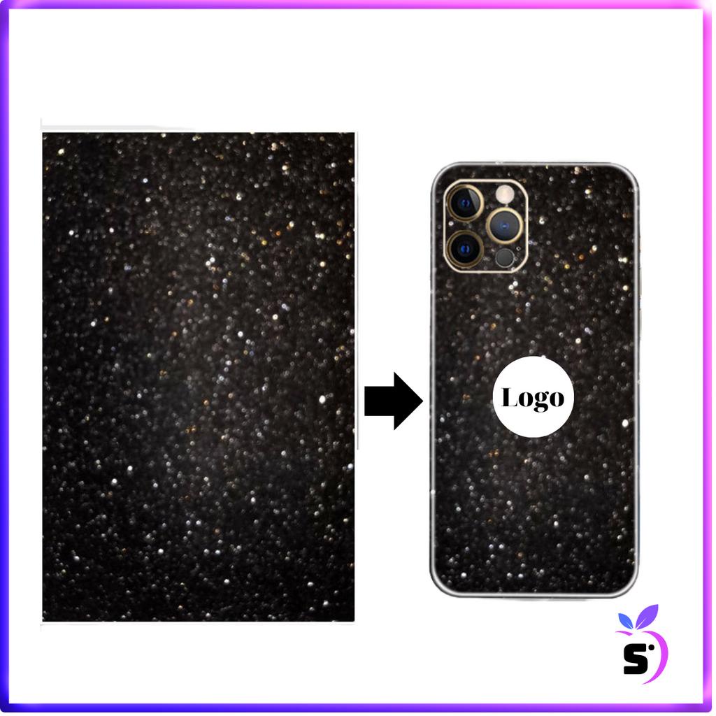 Miếng dán mặt lưng iphone cao cấp. Skin nhũ kim tuyến bảo vệ camera 6G đến 11ProMax