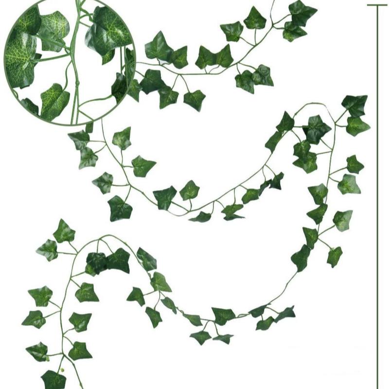 Cây giả - Dây Leo lá nho, trầu bà, thường xuân, rau má, dưa hấu, dài 2.4M