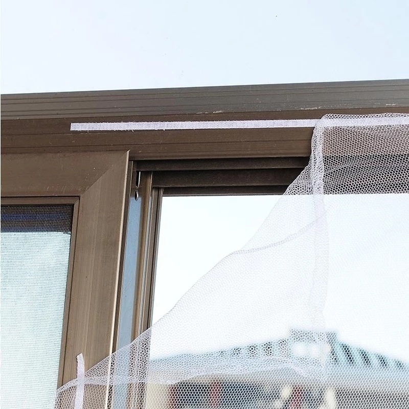 1 Tấm Lưới 150x200/130cm Dán Cửa Chống Muỗi Có Thể Giặt Được DIY