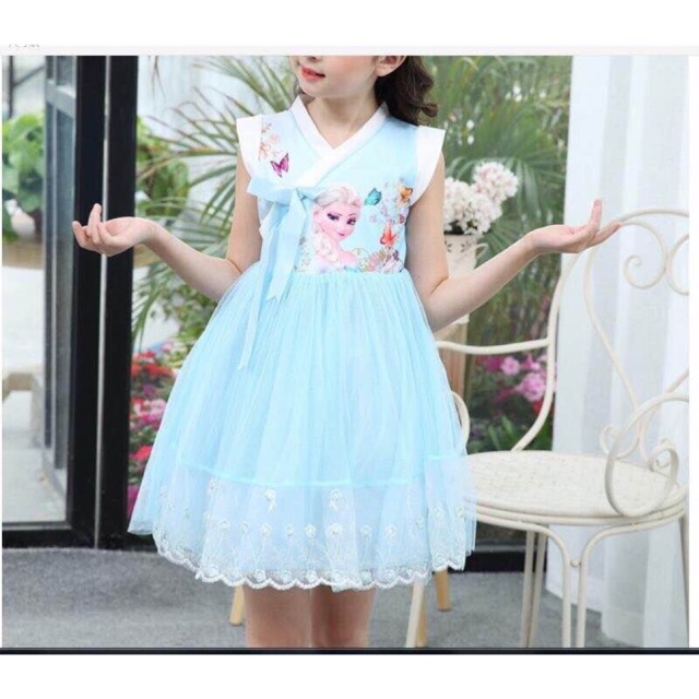 Đầm công chúa Elsa