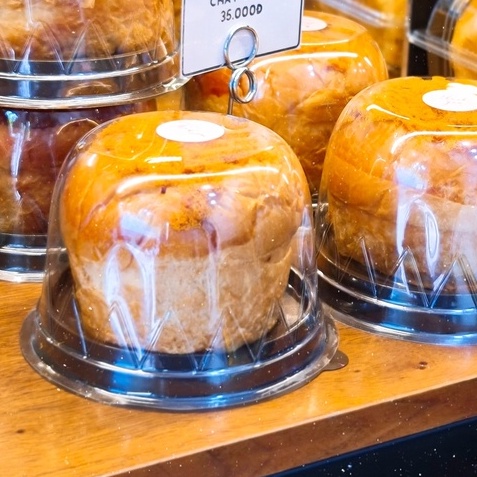 100 Hộp Cầu Đựng Bánh Donut, Bánh Mì Bơ Tỏi, Trung Thu Đài Loan (F057)