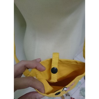 Túi vải nhỏ đeo chéo (ảnh thật)