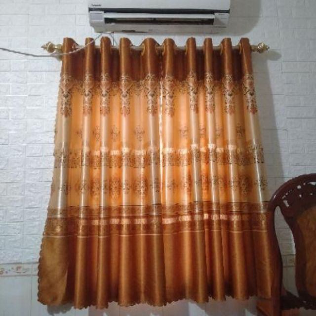 Combo rèm + thanh 1m1 (2 bộ)