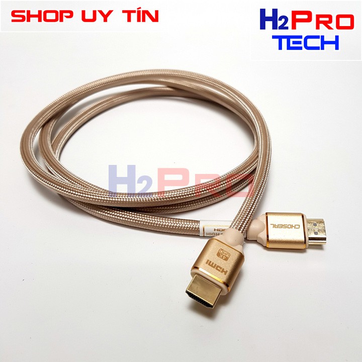 Dây HDMI hỗ trợ 4K UHD và 3D CAO CẤP Choseal AQ5104 dài 1.5m, 3m, 5m| dây cáp HDMI 4K