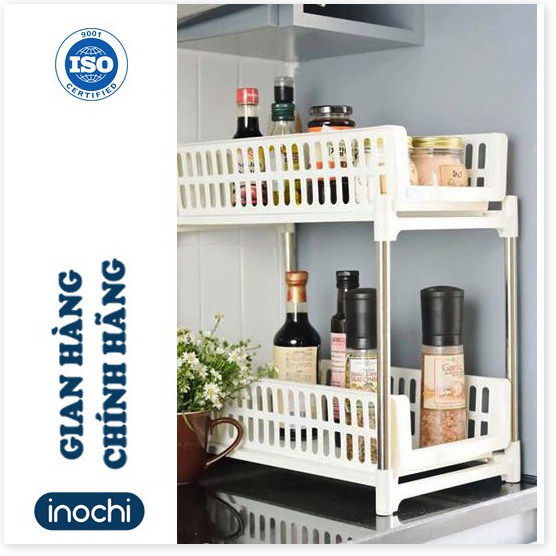 Kệ trượt -TOTYO Thông Minh Dùng Đựng Gia Vị Nhà Bếp, Giá Để Đồ Nhà Tắm, Kệ nhà bếp Chắc Chắn, Tiện lợi KE009 | BigBuy360 - bigbuy360.vn