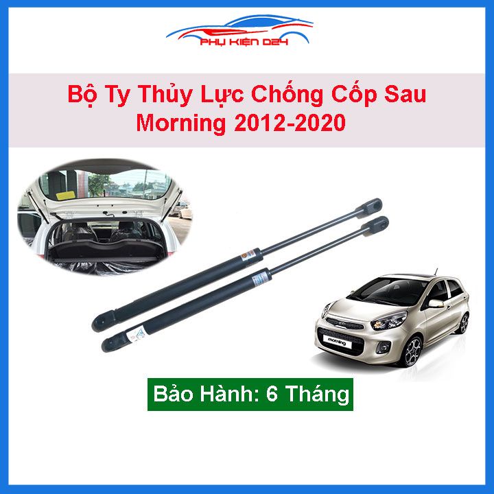 Bộ ty thủy lực chống cốp sau Morning 2012-2013-2014-2015-2016-2017-2018-2019-2020 mở cốp tự động