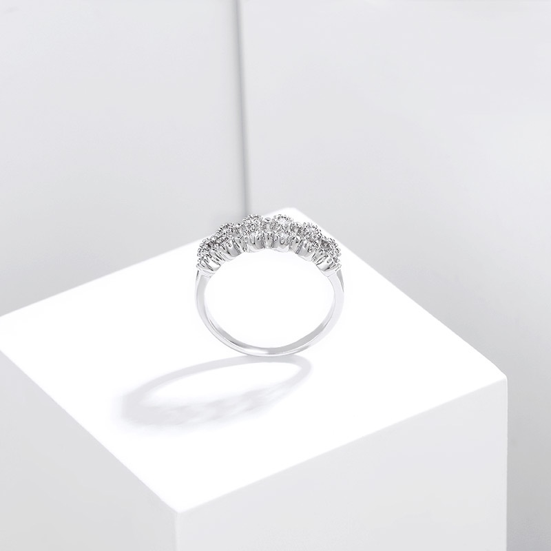 Nhẫn nữ đính đá sang trọng phong cách trẻ trung dành cho nữ ANTA Jewelry - ATJ8034