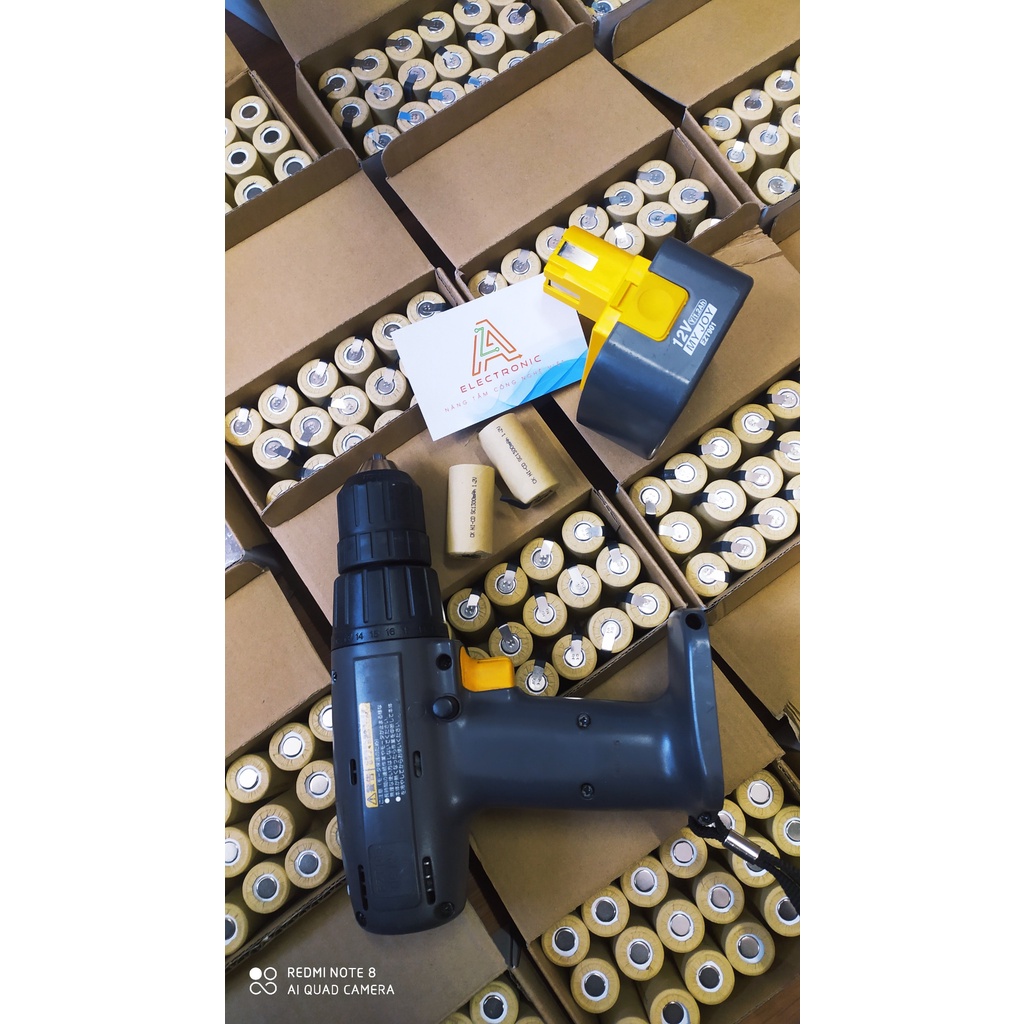 Pin sạc 1.2V Ni-Mh SC vỏ giấy dung lượng 3000mah