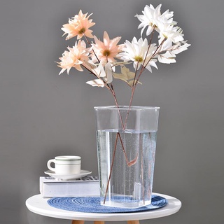 Lọ hoa bằng nhựa acrylic trong suốt cỡ lớn dùng trang trí nhà cửa/cửa hàng