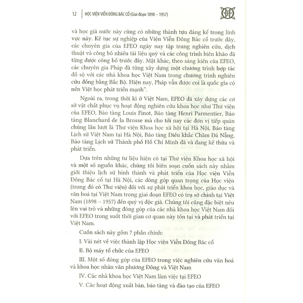 Sách - Học Viện Viễn Đông Bác Cổ (Giai Đoạn 1898-1957) (Bìa Cứng)