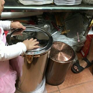 Thùng rác nắp lật cao cấp