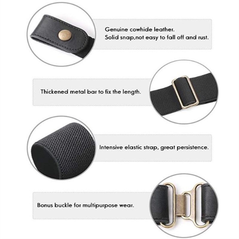 SmileFairyCC【COD &amp; Hàng Có Sẵn】Thắt Lưng Thể Thao Bằng Da Co Giãn Phong Cách Hàn Quốc Cho Nữ