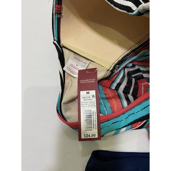 Bộ đồ bơi cúp ngực không có dây Merona  - Thanh lý vnxk